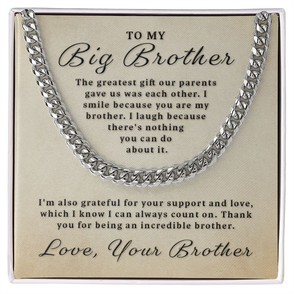 Big brother necklace shop