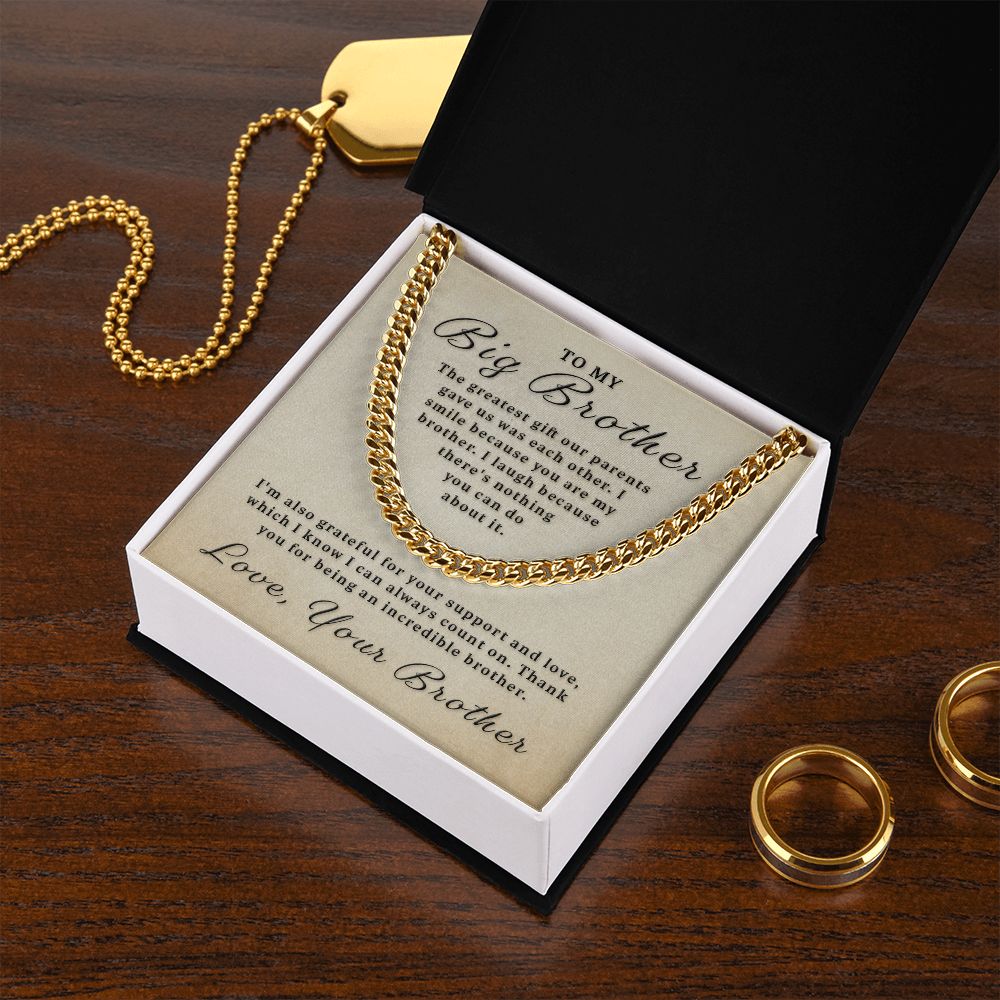 Big discount brother necklace