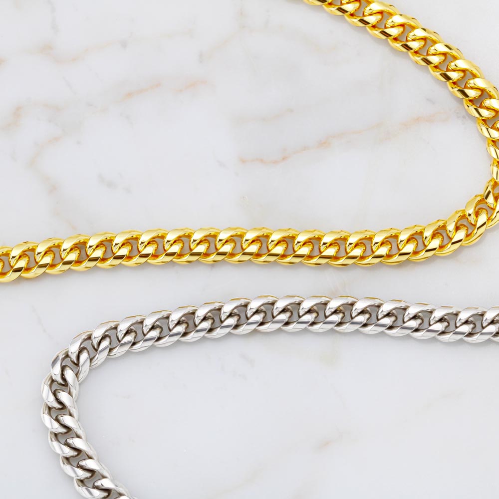 Gift For Boyfriend Make Me Feel Magical Cuban Link Chain KERO